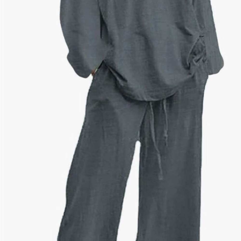 Ladies 2 piece matching pants set